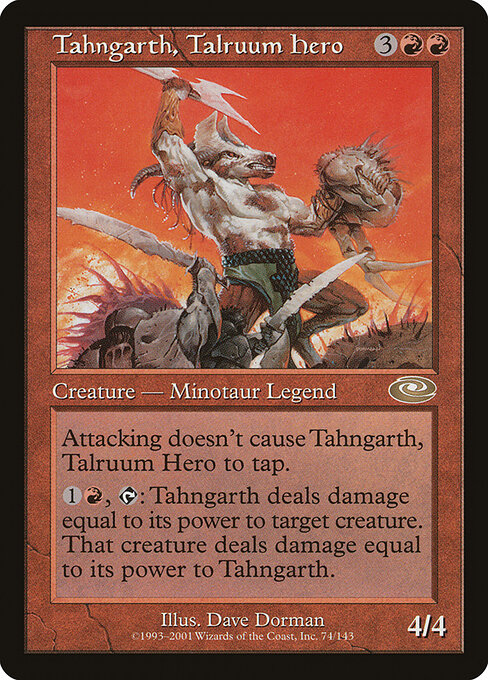 Tahngarth, Talruum Hero (Premodern, Planeshift)