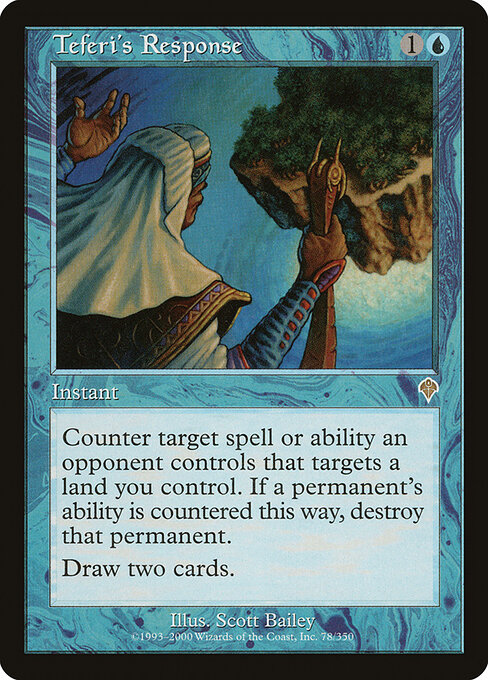Teferi's Response (Premodern, Invasion)