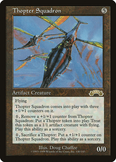 Thopter Squadron (Premodern, Exodus)