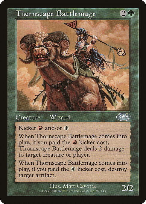 Thornscape Battlemage (Premodern, Planeshift)