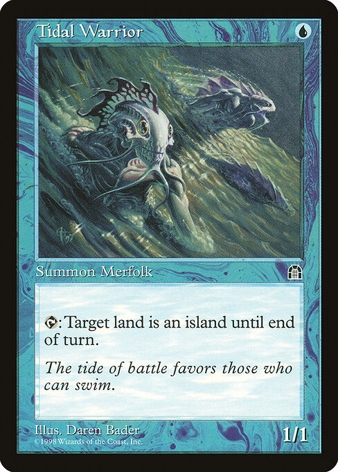 Tidal Warrior (Premodern, Stronghold)