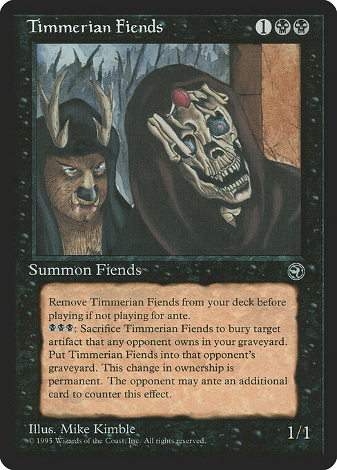 Timmerian Fiends (Premodern, Homelands)