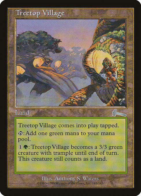 Treetop Village (Premodern, Urza's Legacy)