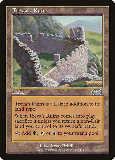Treva's Ruins (Premodern, Planeshift)