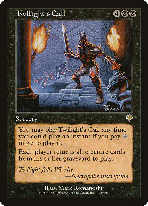 Twilight's Call (Premodern, Invasion)