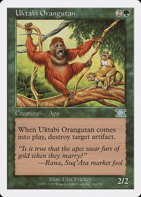Uktabi Orangutan (Premodern, Sixth Edition)