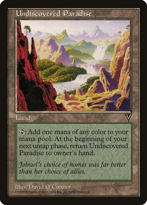Undiscovered Paradise (Premodern, Visions)