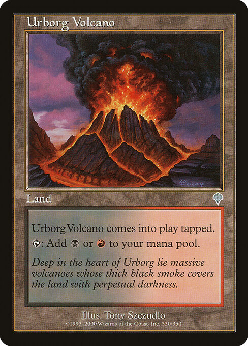Urborg Volcano (Premodern, Invasion)
