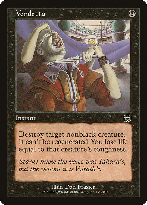 Vendetta (Premodern, Mercadian Masques)