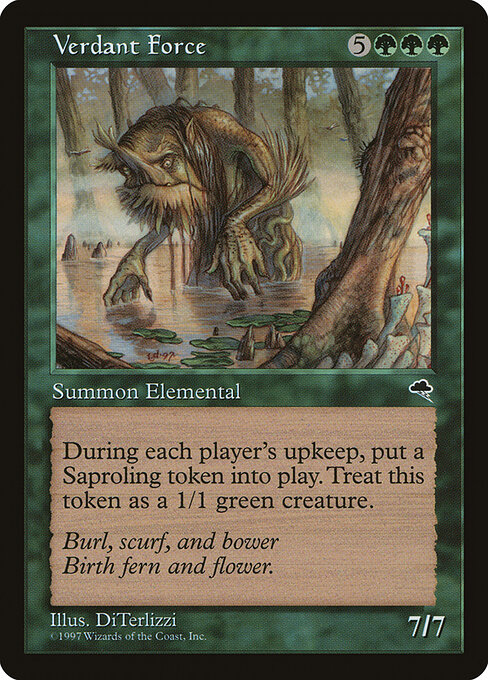 Verdant Force (Premodern, Tempest)