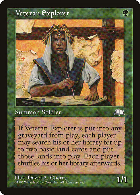 Veteran Explorer (Premodern, Weatherlight)