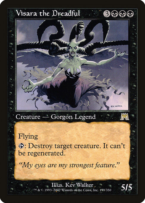 Visara the Dreadful (Premodern, Onslaught)