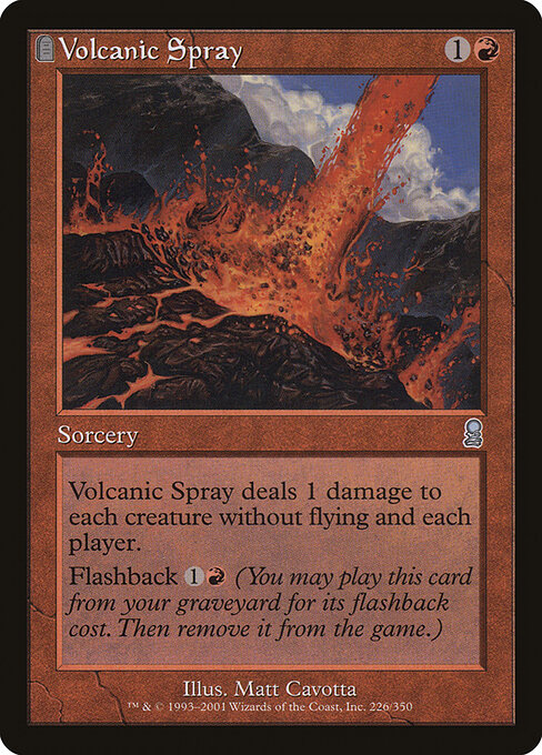 Volcanic Spray (Premodern, Odyssey)
