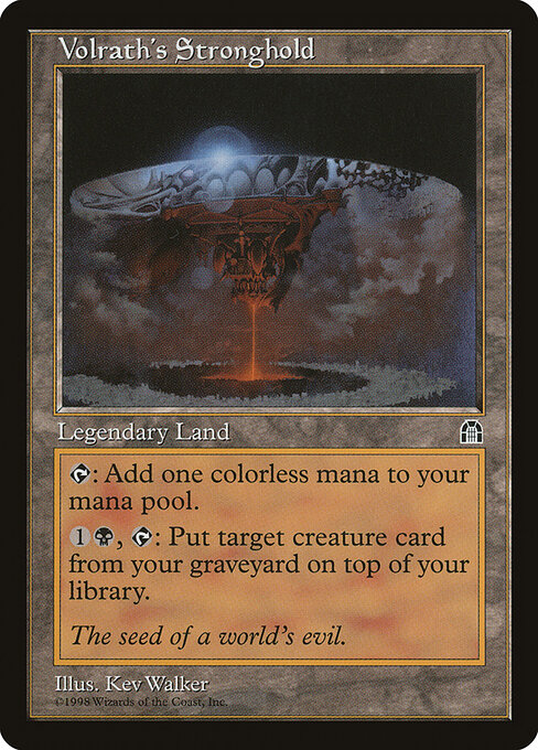Volrath's Stronghold (Premodern, Stronghold)