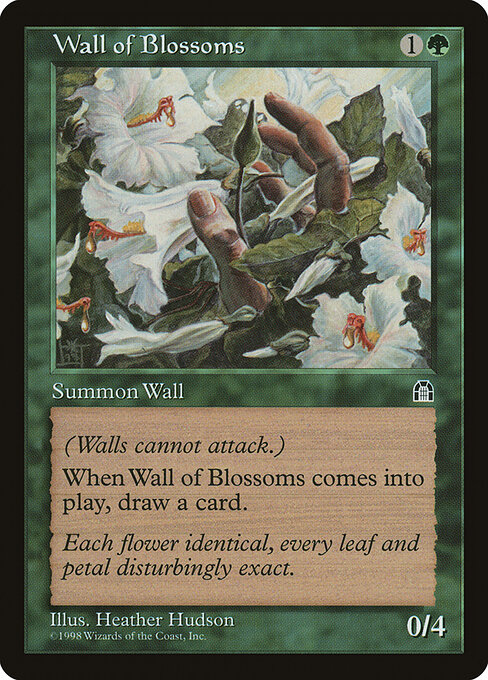 Wall of Blossoms (Premodern, Stronghold)