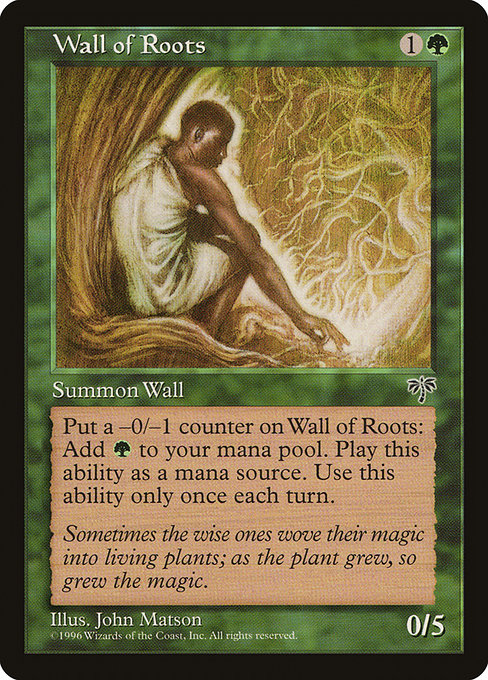 Wall of Roots (Premodern, Mirage)