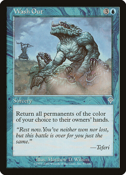 Wash Out (Premodern, Invasion)