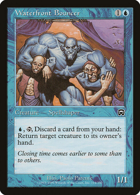 Waterfront Bouncer (Premodern, Mercadian Masques)