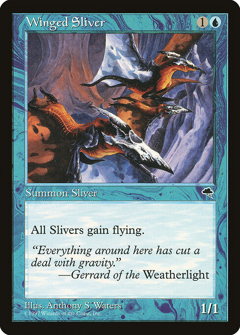 Winged Sliver (Premodern, Tempest)