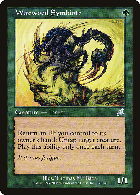 Wirewood Symbiote (Premodern, Scourge)