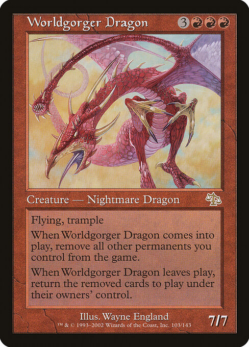 Worldgorger Dragon (Premodern, Judgment)