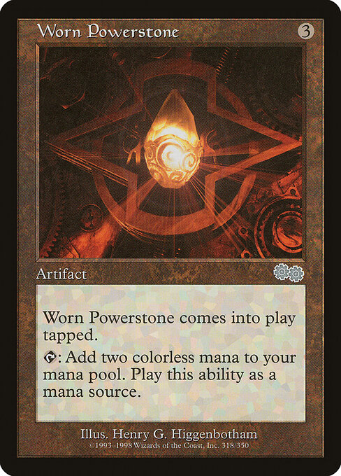 Worn Powerstone (Premodern, Urza's Saga)