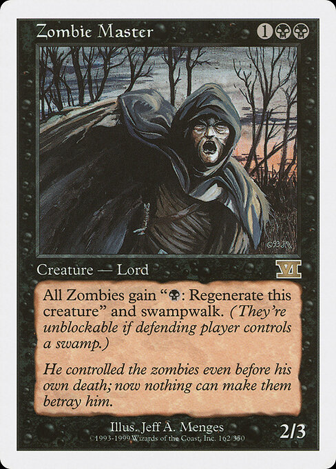 Zombie Master (Premodern, Sixth Edition)